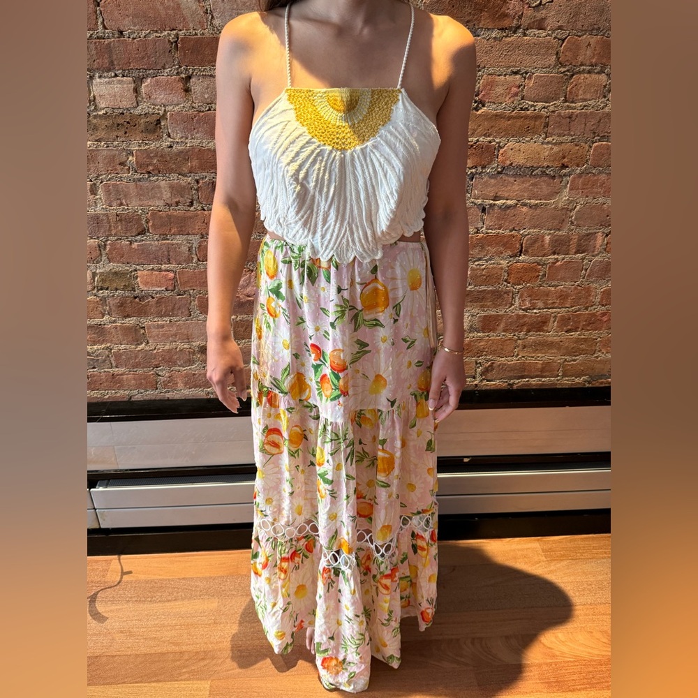 NWOT Farm Rio Tangerine Dream Dress